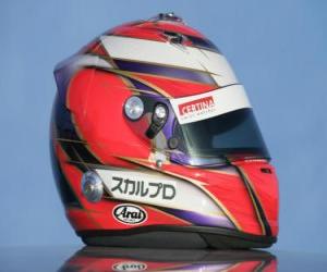 Puzzle Casque Kamui Kobayashi 2010