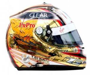 Puzzle Casque Timo Glock 2010