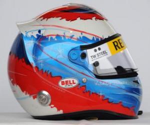 Puzzle Casque Vitaly Petrov 2010