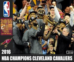 Puzzle Cavaliers, champion NBA 2016