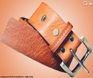 Puzzle Ceinture en cuir