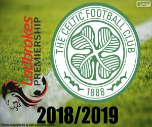 Puzzle Celtic FC, champion 2018-2019