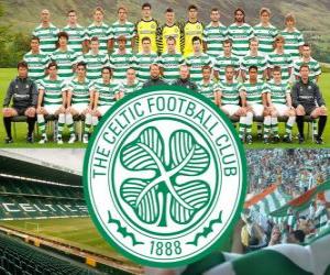 Puzzle Celtic FC, connu sous le nom Celtic de Glasgow, club écossais de football