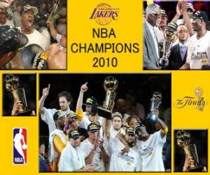Puzzle Champions NBA 2010 - Los Angeles Lakers -