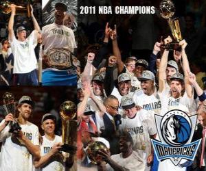 Puzzle Champions NBA 2011 des Dallas Mavericks