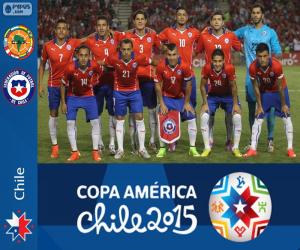 Puzzle Chili Copa América 2015