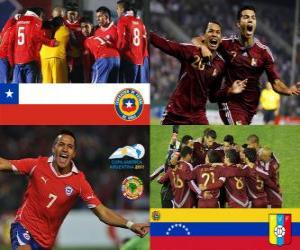 Puzzle Chili - Venezuela, quarts de finale, Argentine 2011