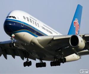 Puzzle China Southern Airlines est le plus grand aerolina chinois