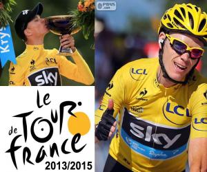 Puzzle Chris Froome, Tour de France 2015