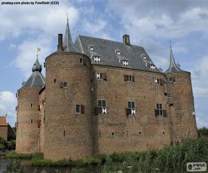 Puzzle Château d'Ammersoyen, Pays-Bas