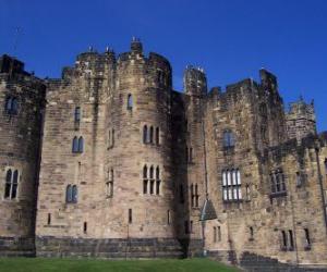 Puzzle Château d'Alnwick, Angleterre