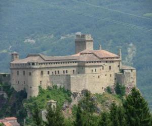Puzzle Château de Bardi, Italie