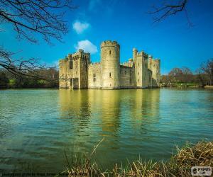 Puzzle Château de Bodiam, Angleterre