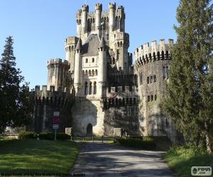 Puzzle Château de Butrón, Espagne