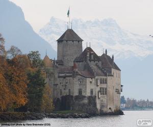 Puzzle Château de Chillon, Suisse