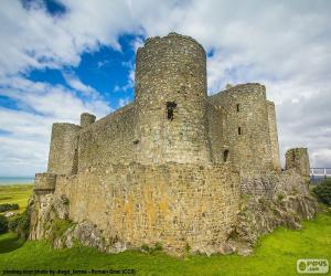 Puzzle Château de Harlech, Pays de Galles