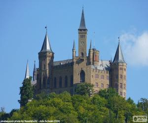 Puzzle Château de Hohenzollern, Allemagne