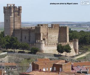 Puzzle Château de La Mota, Espagne