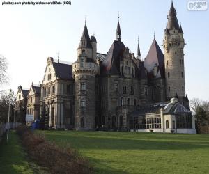 Puzzle Château de Moszna, Pologne