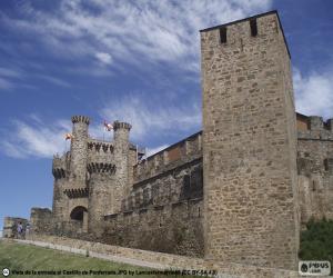 Puzzle Château de Ponferrada, Espagne