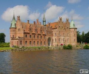 Puzzle Château d'Egeskov, Danemark