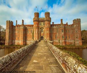 Puzzle Château d’Herstmonceux, Angleterre