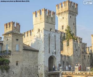 Puzzle Château Scaligero, Italie