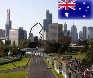 Puzzle Circuit de l'Albert Park - Australie -