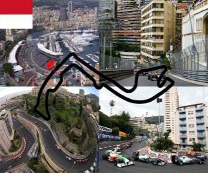 Puzzle Circuit de Monte-Carlo - Monaco -