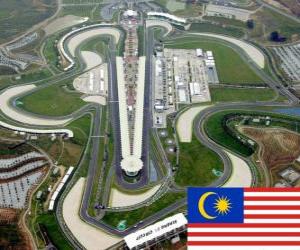 Puzzle Circuit international de Sepang - Malaisie -