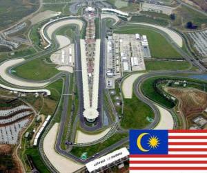 Puzzle Circuit international de Sepang - Malaisie -