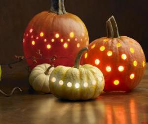 Puzzle Citrouilles de Halloween