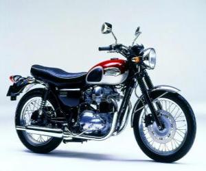 Puzzle Classic motocyclette (Kawasaki W650)