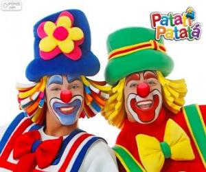 Puzzle Clowns Patati Patatá