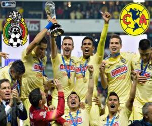 Puzzle Club America, champion Apertura Mexique 2014