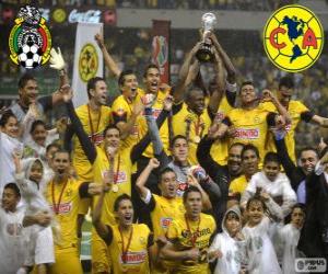 Puzzle Club America, champion du tournoi Clausura 2013, Mexique