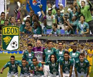 Puzzle Club León F.C., champion Apertura Mexique 2013