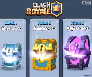 Puzzle Coffres, Clash Royale