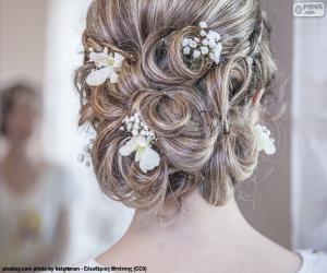 Puzzle Coiffure mariage