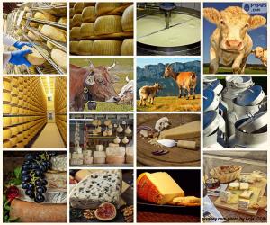 Puzzle Collage de fromage