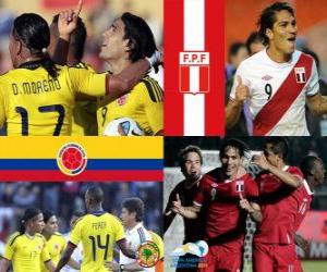 Puzzle Colombie - Pérou, quarts de finale, Argentine 2011