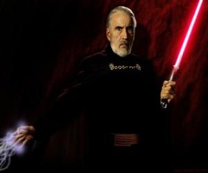 Puzzle Comte Dooku est un habile orateur et philosophe, guerrier qualifiés.