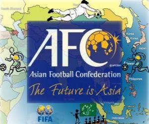 Puzzle Confédération asiatique de football (AFC)