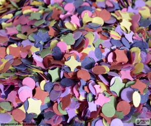 Puzzle Confettis de couleurs