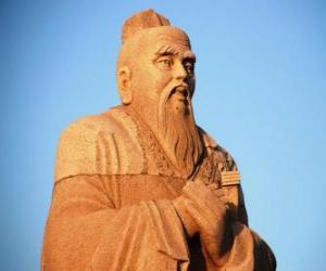 Puzzle Confucius, philosophe chinois, fondateur du Confucianisme