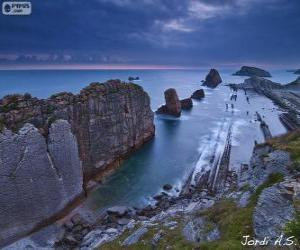 Puzzle Costa Quebrada, Cantabria, Espagne