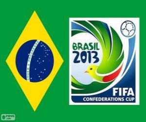 Puzzle Coupe des confédérations 2013 (Brésil)