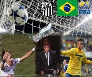 Puzzle Coupe du Prix Puskás 2011 pour Neymar