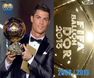 Puzzle Cristiano Ronaldo Ballon d'Or FIFA 2013