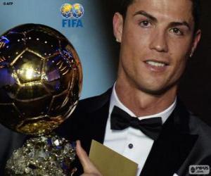 Puzzle Cristiano Ronaldo Ballon d'Or FIFA 2014